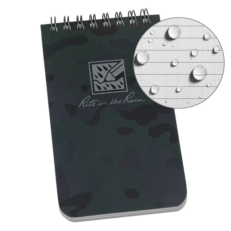 Rite in the Rain - 3" x 5"上掀式螺旋筆記本 88.9mm x 127mm
